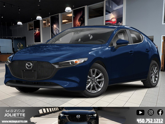 MAZDA Mazda3 Sport 2025 2025 Bleu cristal foncé mica MAZDA Mazda3 Sport 2025 2025 Bleu cristal foncé mica